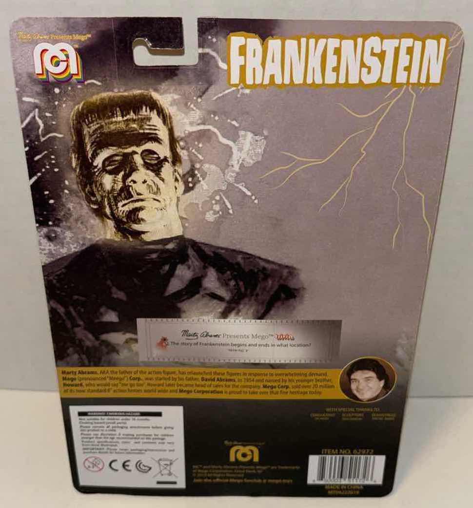 Photo 1 of BRAND NEW MEGO LIMITED EDITION 8” ACTION FIGURE, “FRANKENSTEIN” EXCLUSIVELY MEGO