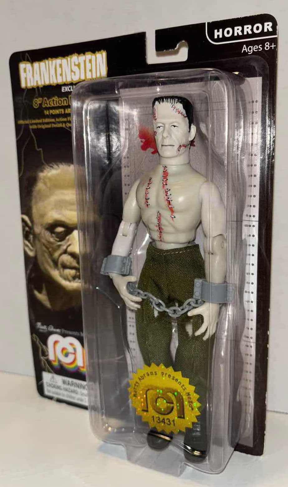 Photo 1 of BRAND NEW MEGO LIMITED EDITION 8” ACTION FIGURE, “FRANKENSTEIN” EXCLUSIVELY MEGO