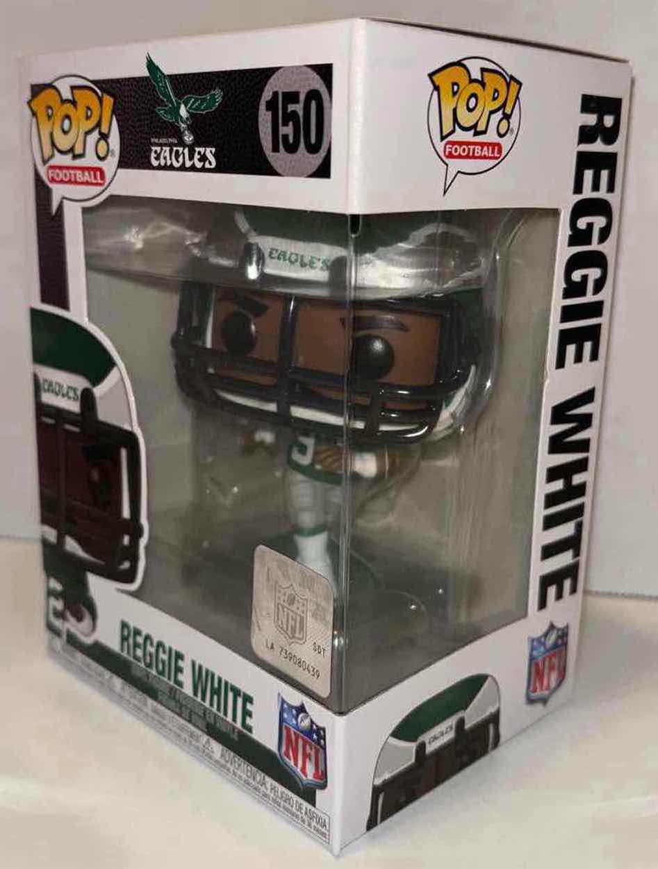 Photo 1 of NEW FUNKO POP! FOOTBALL VINYL FIGURE, NFL PHILADELPHIA EAGLES #150 REGGIE WHITE