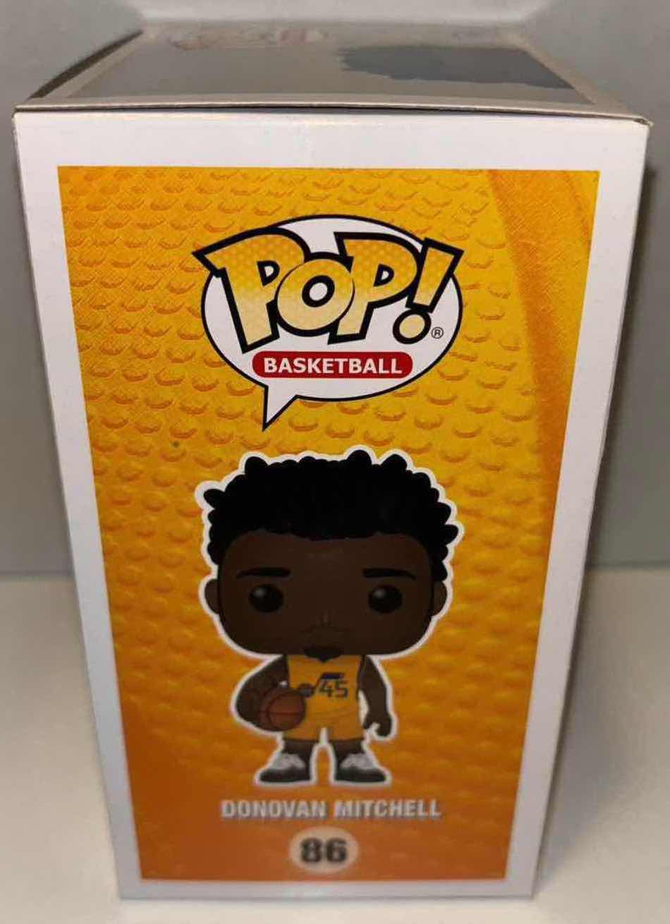 Photo 1 of NEW FUNKO POP! BASKETBALL VINYL FIGURE, NBA UTAH JAZZ #86 DONOVAN MITCHELL