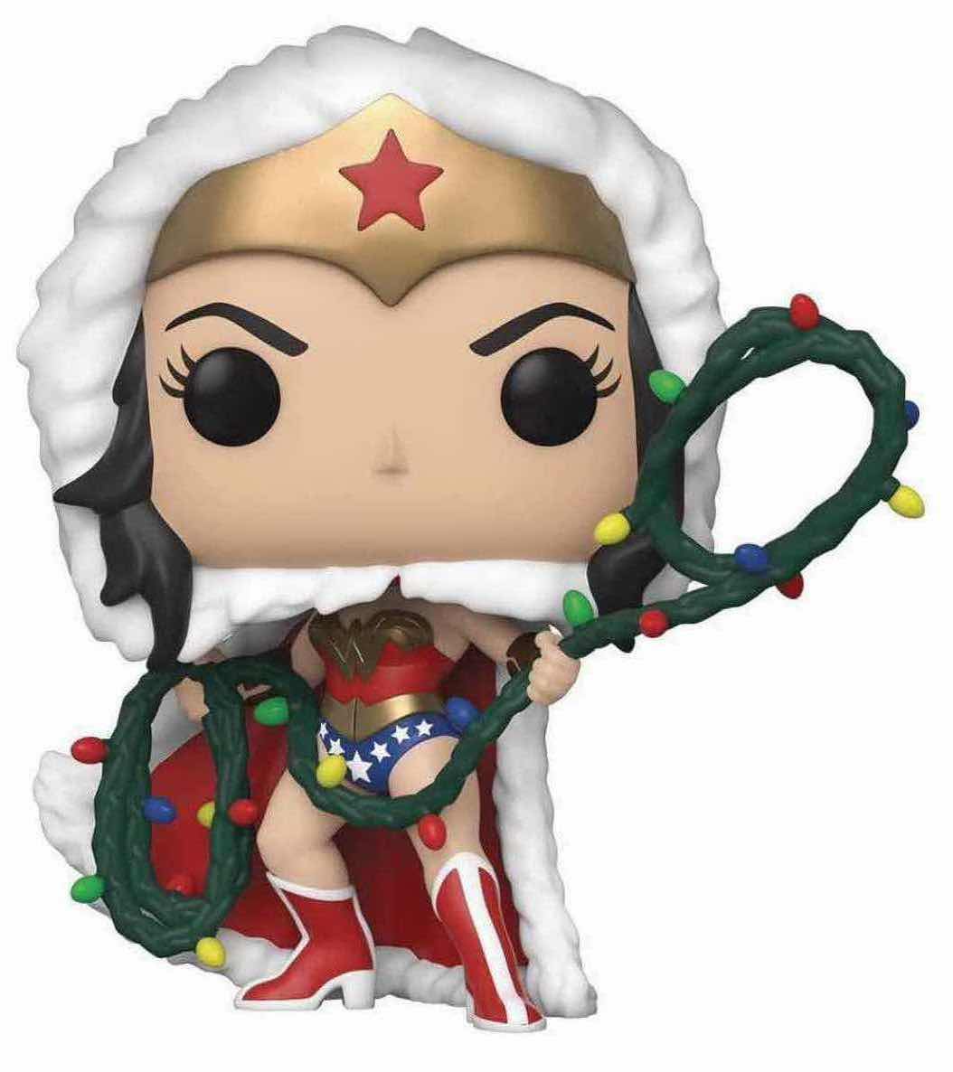 Photo 1 of NEW FUNKO POP! HEROES VINYL FIGURE,  DC SUPER HEROES #354 WONDER WOMAN WITH STRING LIGHT LASSO