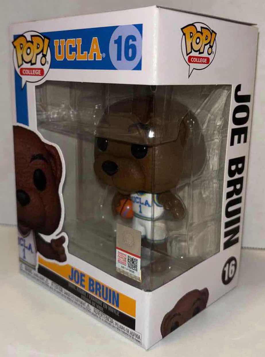 Photo 1 of NEW FUNKO POP! COLLEGE MASCOT VINYL FIGURE, UCLA #16 JOE BRUIN