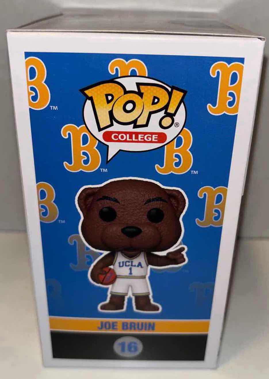 Photo 1 of NEW FUNKO POP! COLLEGE MASCOT VINYL FIGURE, UCLA #16 JOE BRUIN