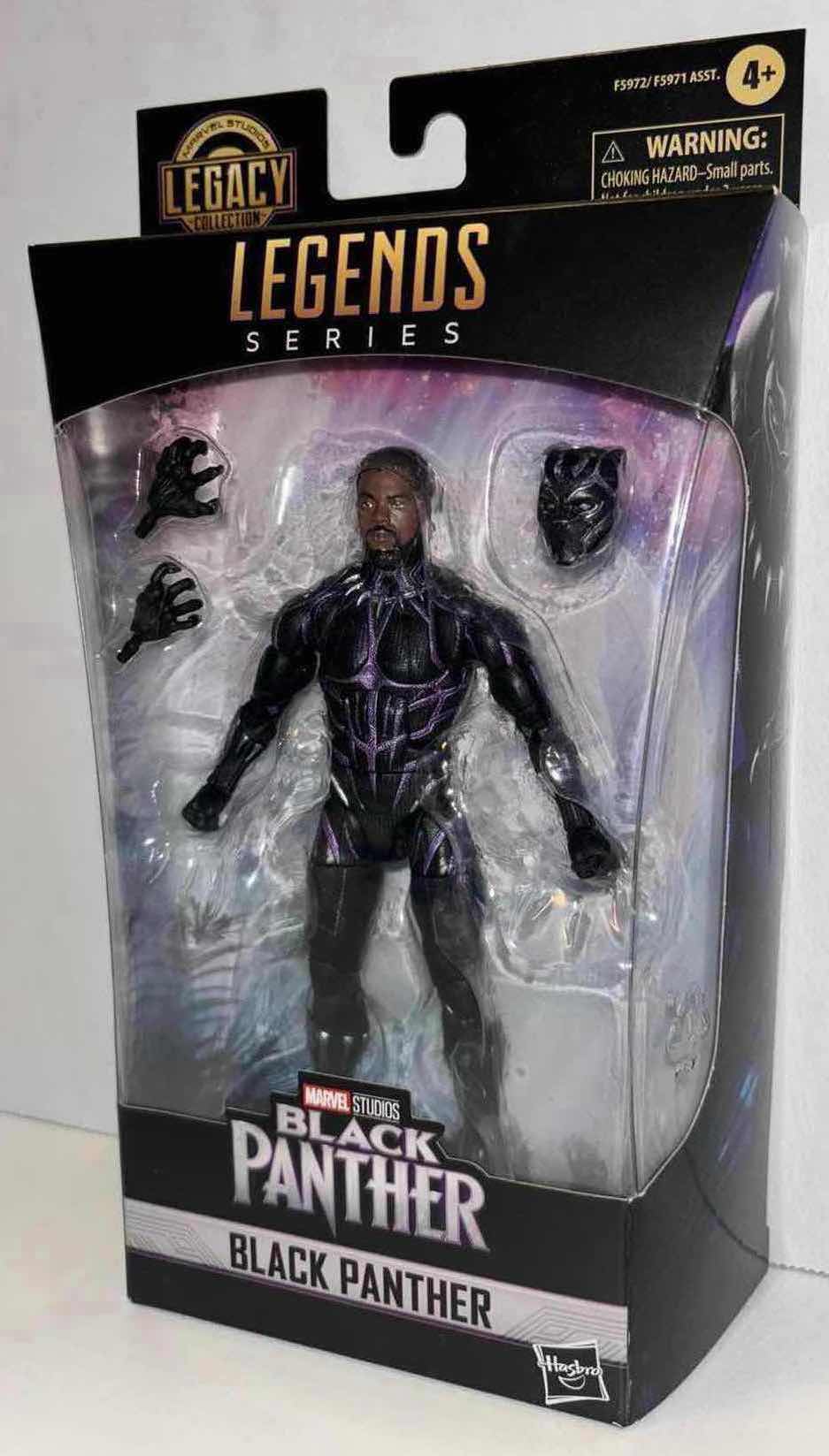 Photo 1 of NEW HASBRO LEGENDS SERIES ACTION FIGURE & ACCESSORIES, MARVEL STUDIOS BLACK PANTHER “BLACK PANTHER”