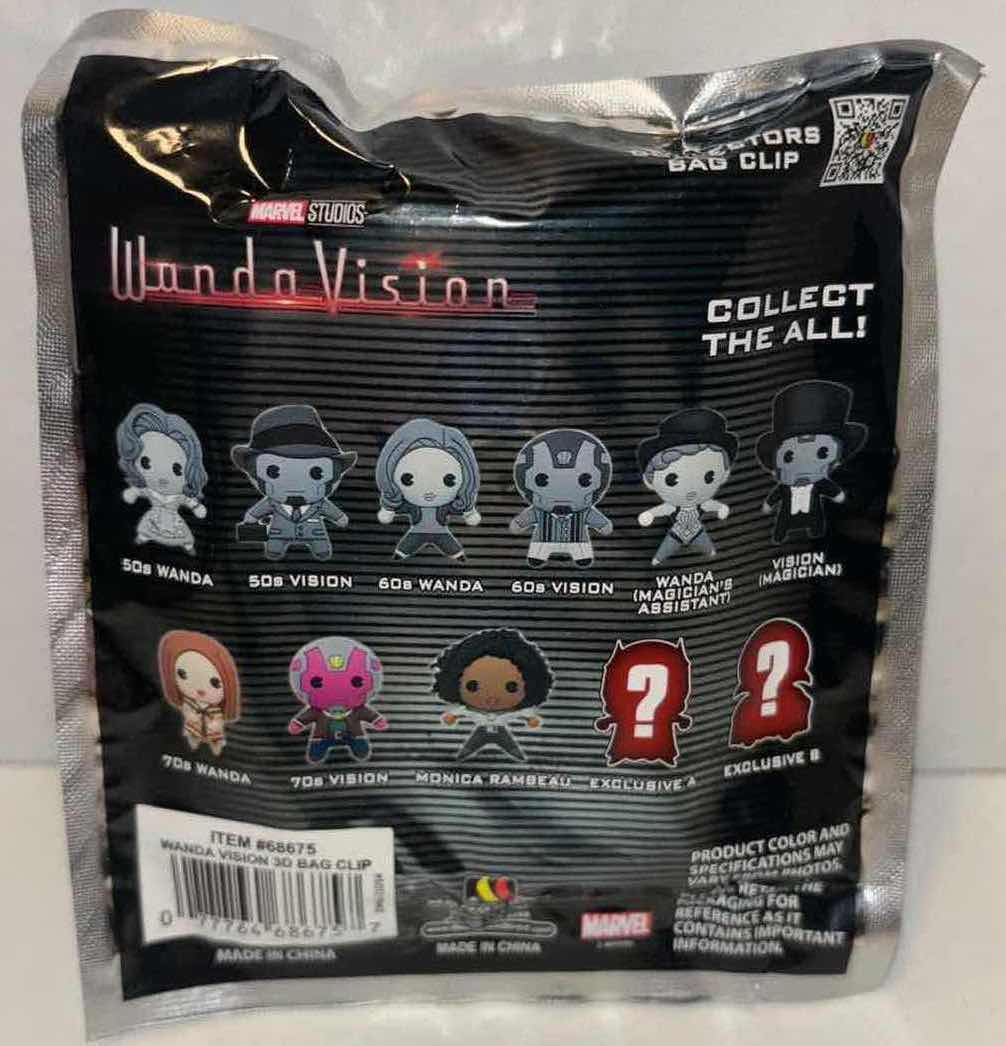 Photo 1 of NEW DISNEY+ MARVEL STUDIOS WANDA VISION COLLECTORS BAG CLIP (3)