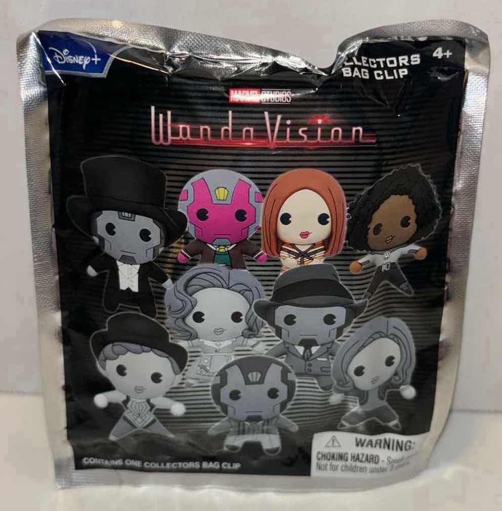 Photo 1 of NEW DISNEY+ MARVEL STUDIOS WANDA VISION COLLECTORS BAG CLIP (3)