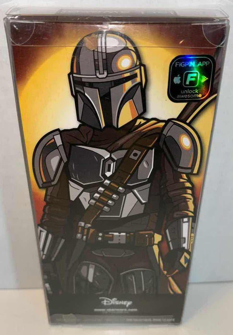 Photo 1 of NEW FIGPIN XL 6” ENAMEL PIN, X60 “THE MANDALORIAN”