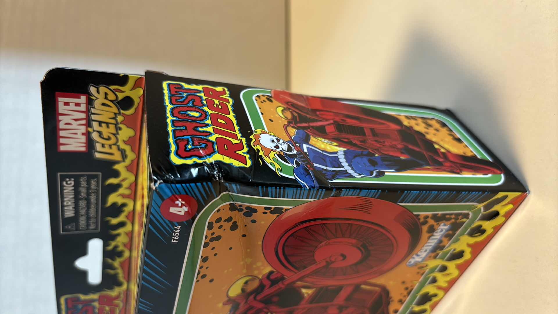 Photo 1 of NEW HASBRO KENNER MARVEL LEGENDS GHOST RIDER FIGURE & MOTORCYCLE