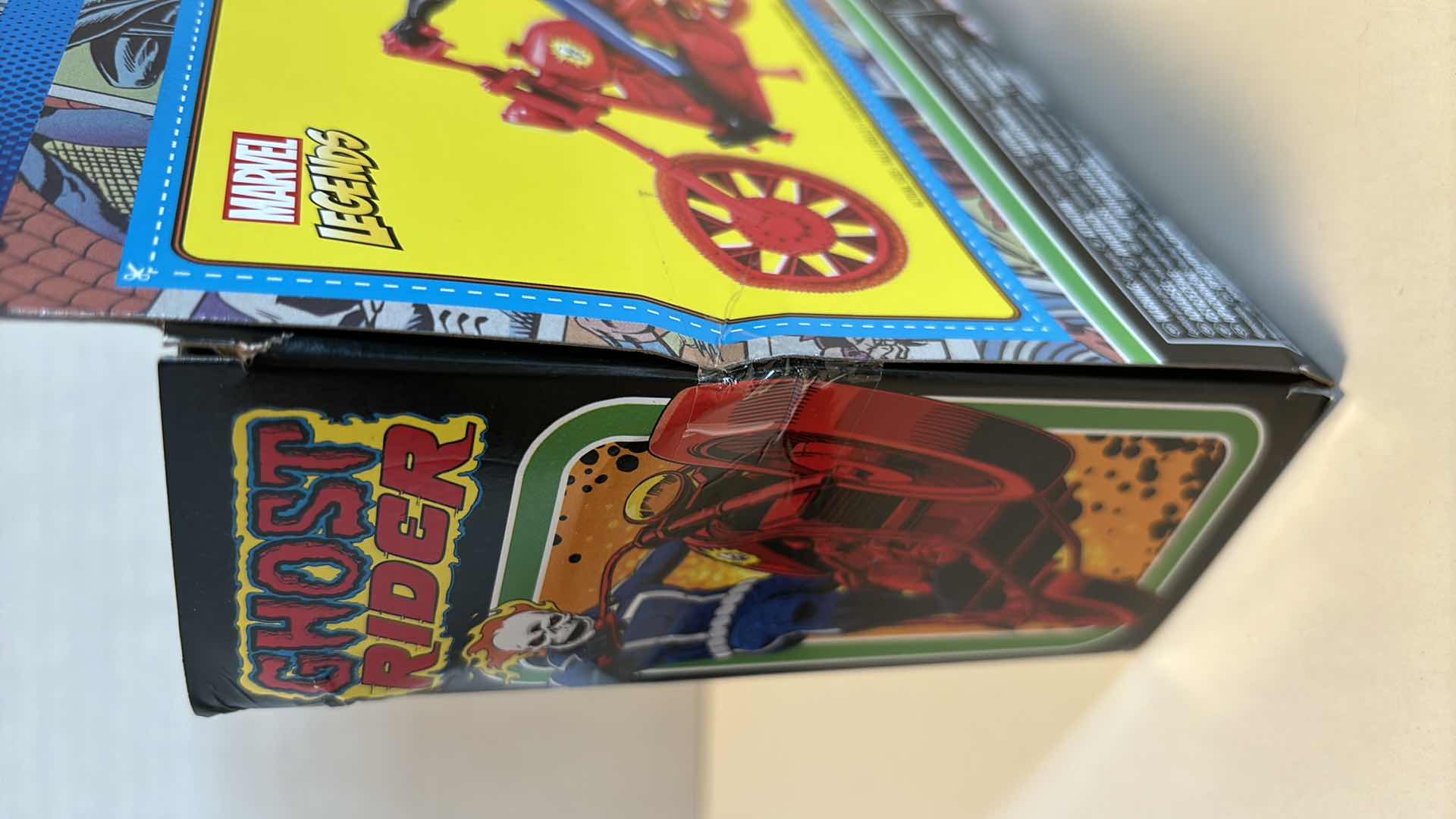 Photo 1 of NEW HASBRO KENNER MARVEL LEGENDS GHOST RIDER FIGURE & MOTORCYCLE