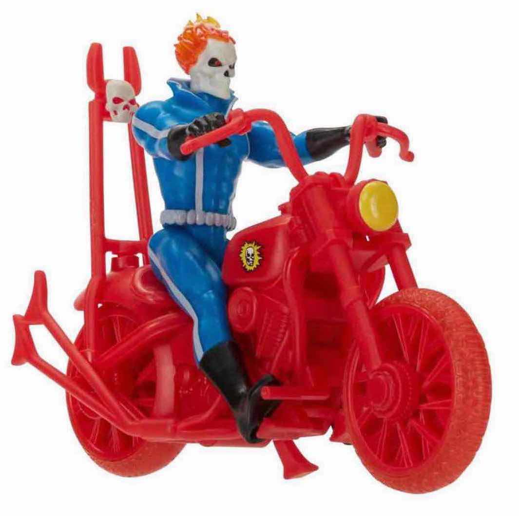 Photo 1 of NEW HASBRO KENNER MARVEL LEGENDS GHOST RIDER FIGURE & MOTORCYCLE