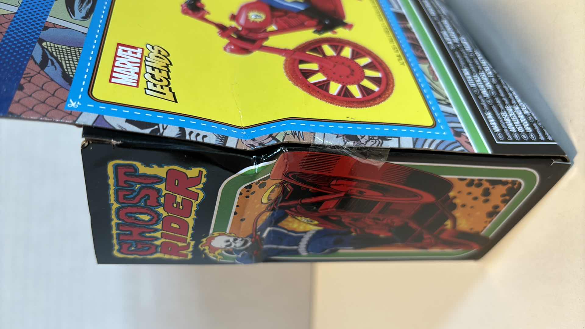 Photo 1 of NEW HASBRO KENNER MARVEL LEGENDS GHOST RIDER FIGURE & MOTORCYCLE