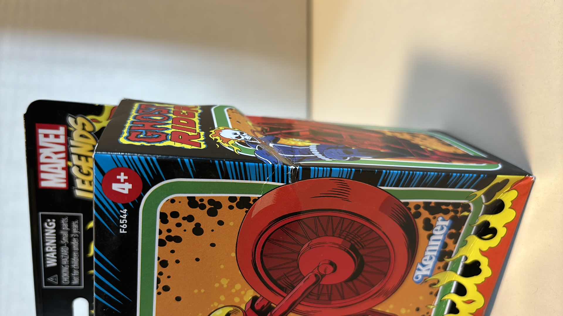 Photo 1 of NEW HASBRO KENNER MARVEL LEGENDS GHOST RIDER FIGURE & MOTORCYCLE