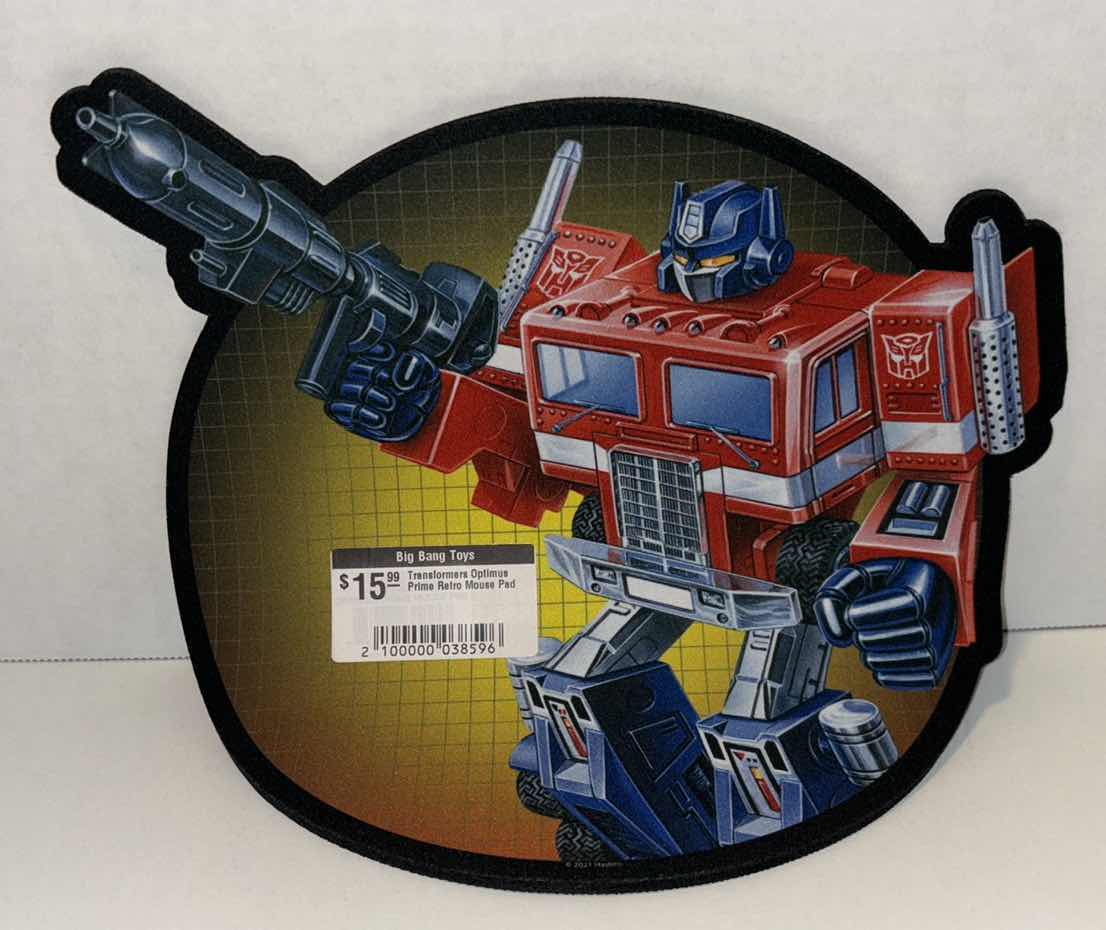 Photo 1 of NEW TRANSFORMERS OPTIMUS PRIME RETRO MOUSEPAD