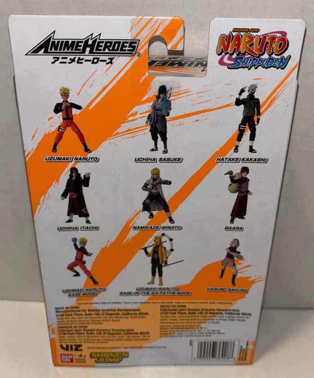 Photo 1 of NEW BANDAI ANIME HEROES NARUTO SHIPPUDEN ACTION FIGURE & ACCESSORIES, “UZUMAKI NARUTO” SAGE OF THE SIX PATHS MODE