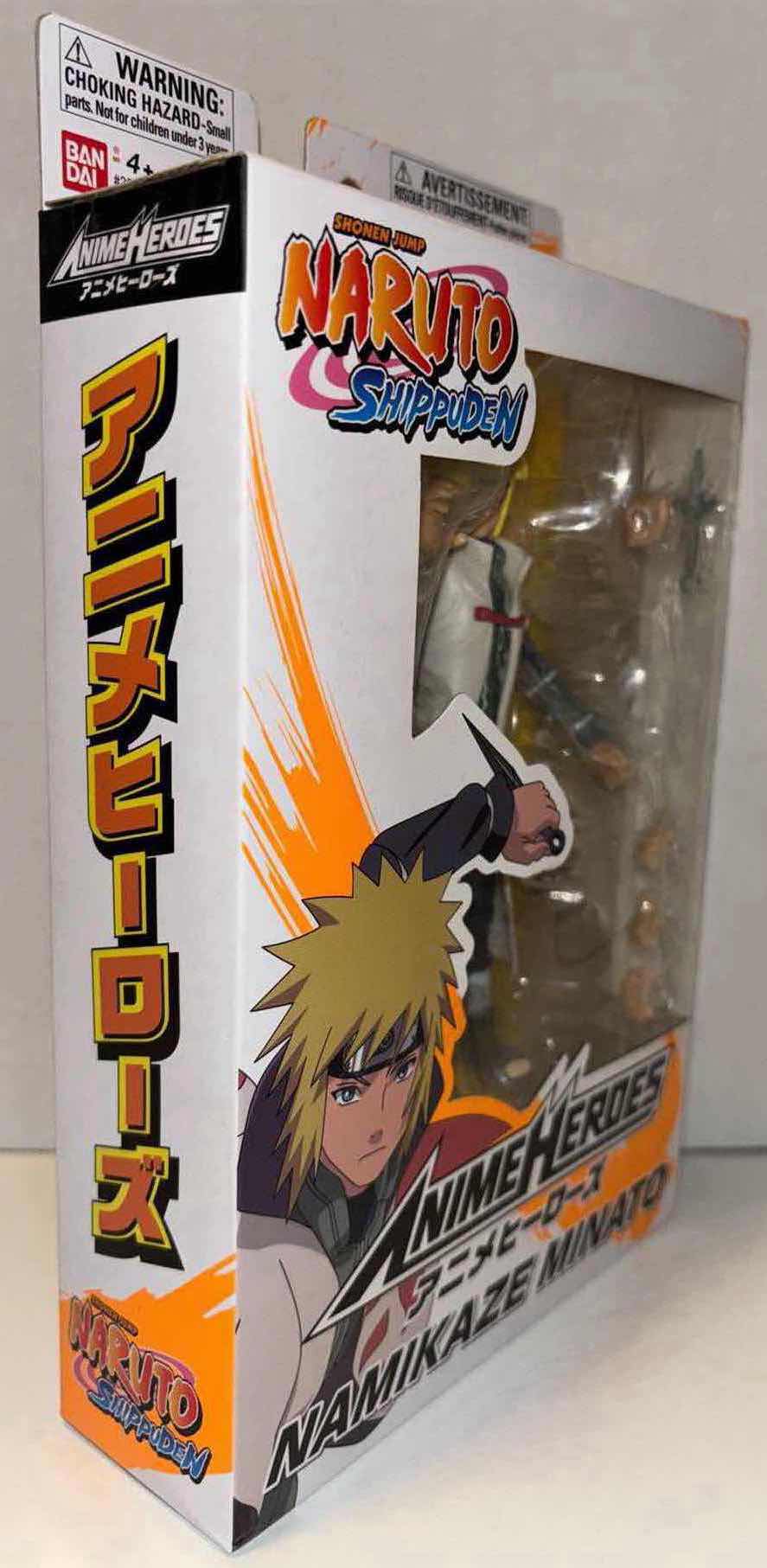 Photo 1 of NEW BANDAI ANIME HEROES NARUTO SHIPPUDEN ACTION FIGURE & ACCESSORIES, “NAMIKAZE MINATO”