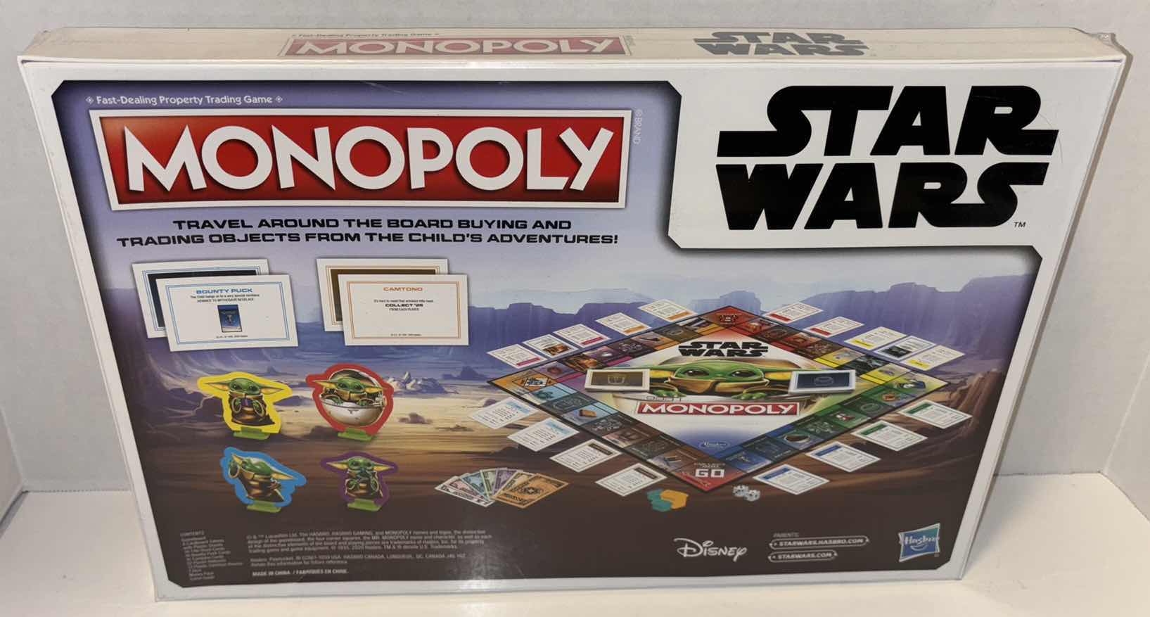Photo 1 of NEW HASBRO GAMING STAR WARS THE MANDALORIAN MONOPOLY GAME