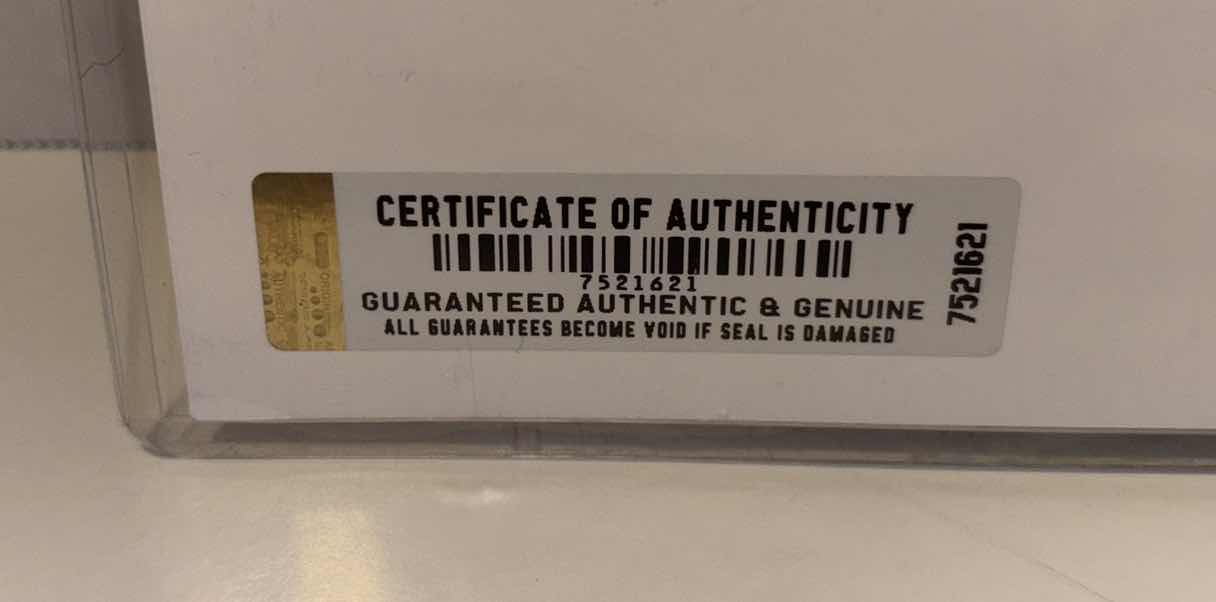 Photo 1 of VICTOR GARDUNO “WHY SO SERIOUS” 11” x 17” INFINITY GLOSS UNFRAMED PRINT W EMBOSSED SEAL, DIGITAL SIGNATURE & OFFICIAL SIGNATURE W COA INCLUDED, STORED IN A RIGID PRINT PROTECTOR SLEEVE