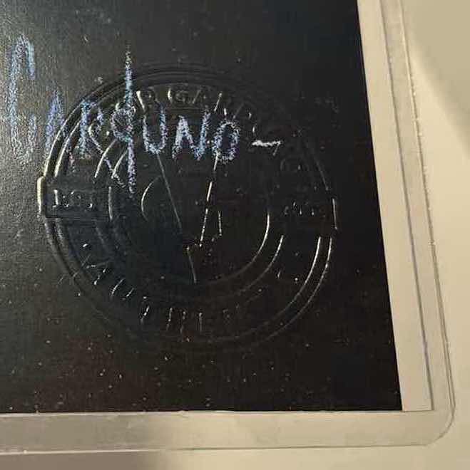 Photo 1 of VICTOR GARDUNO “CRIMSON BRAWLER” 11” x 17” INFINITY GLOSS UNFRAMED PRINT W EMBOSSED SEAL, DIGITAL SIGNATURE & OFFICIAL SIGNATURE W COA INCLUDED, STORED IN A RIGID PRINT PROTECTOR SLEEVE