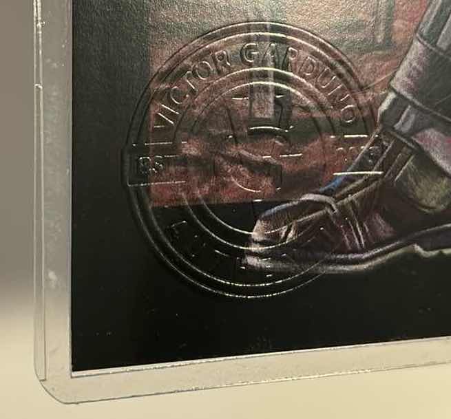 Photo 1 of VICTOR GARDUNO “BOUNTY WARRIORS AND CHILD” 11” x 17” INFINITY GLOSS UNFRAMED PRINT W EMBOSSED SEAL, DIGITAL SIGNATURE & OFFICIAL SIGNATURE W COA INCLUDED, STORED IN A RIGID PRINT PROTECTOR SLEEVE