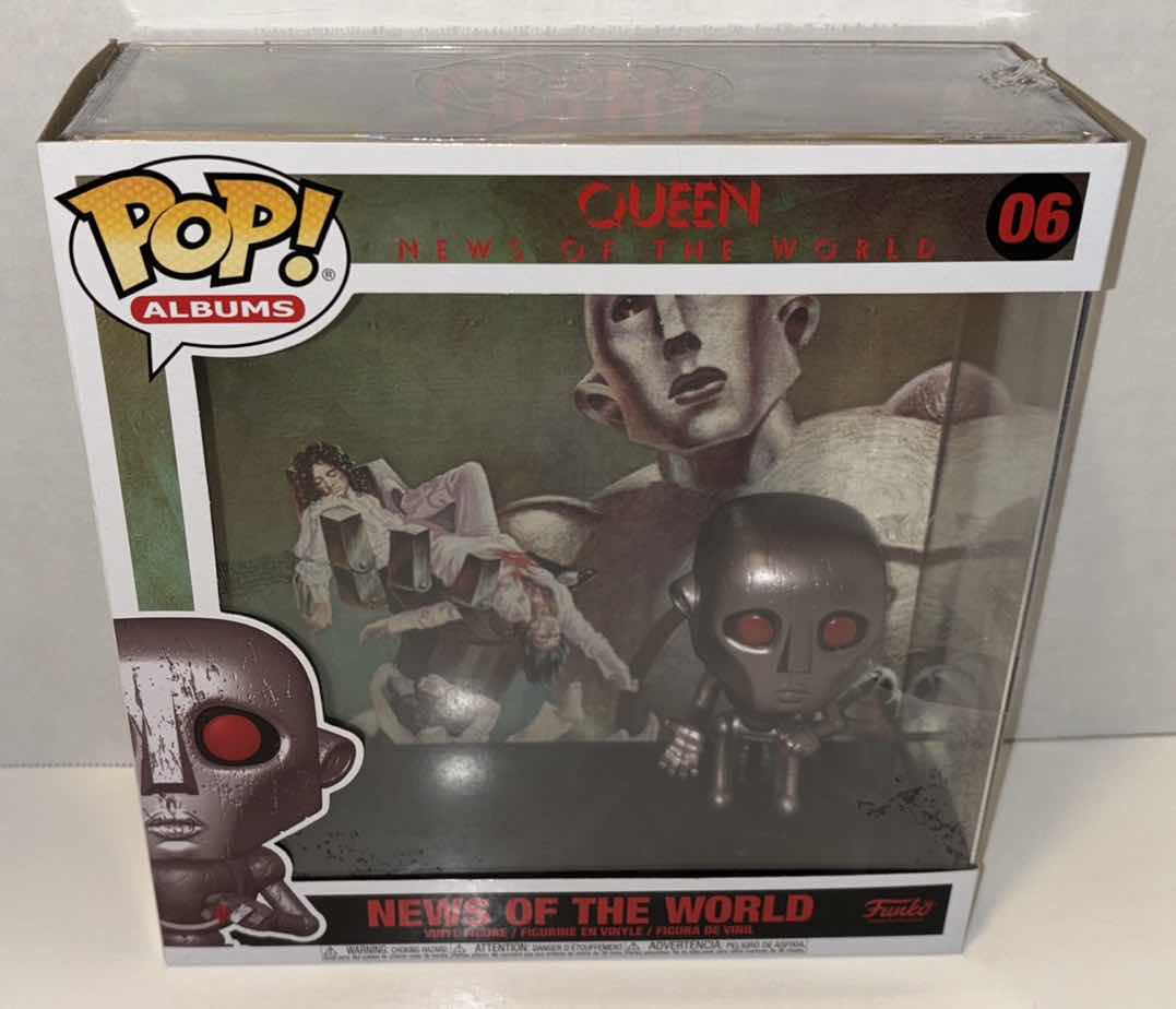 Photo 1 of NEW FUNKO POP! ALBUMS VINYL FIGURE, #06 “QUEEN NEWS OF THE WORLD”
