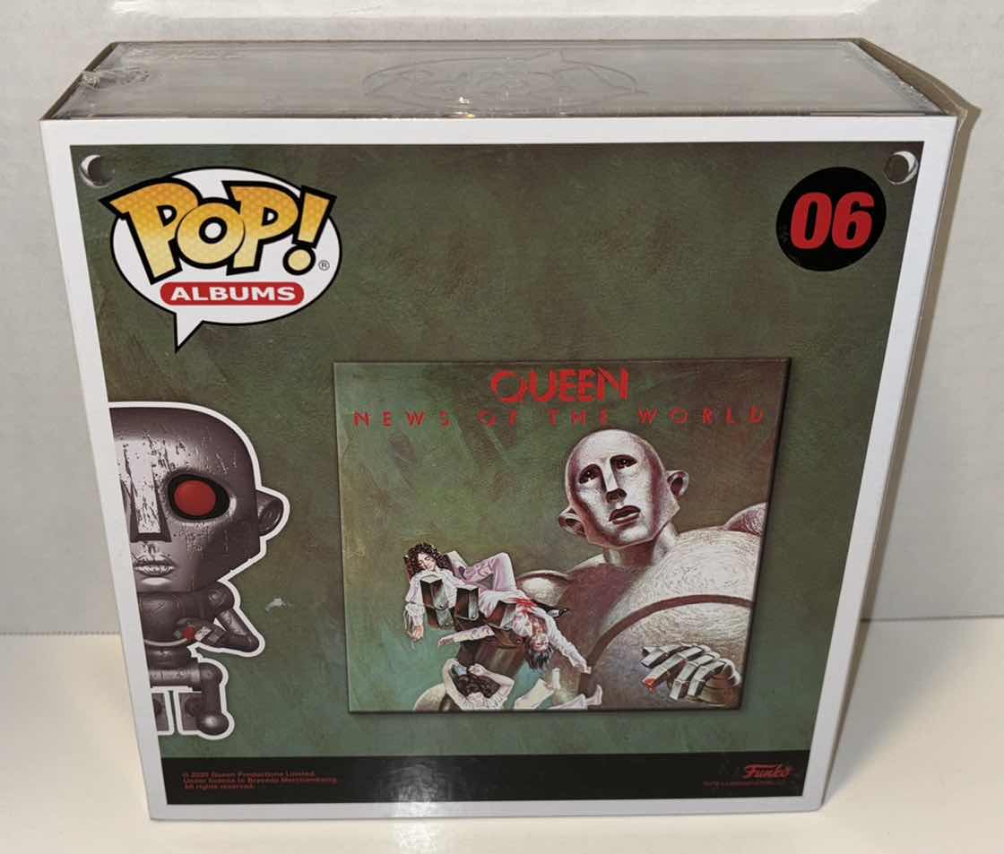 Photo 1 of NEW FUNKO POP! ALBUMS VINYL FIGURE, #06 “QUEEN NEWS OF THE WORLD”