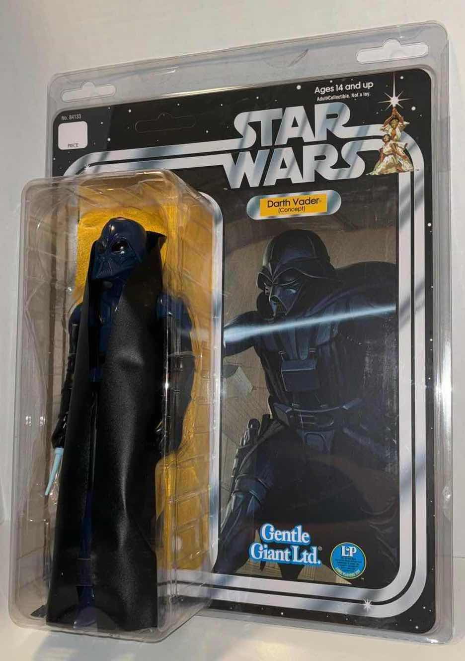 Photo 1 of NEW HASBRO GENTLE GIANT LTD STAR WARS 12” JUMBO ACTION FIGURE W ACCESSORIES, “DARTH VADER (CONCEPT)”
