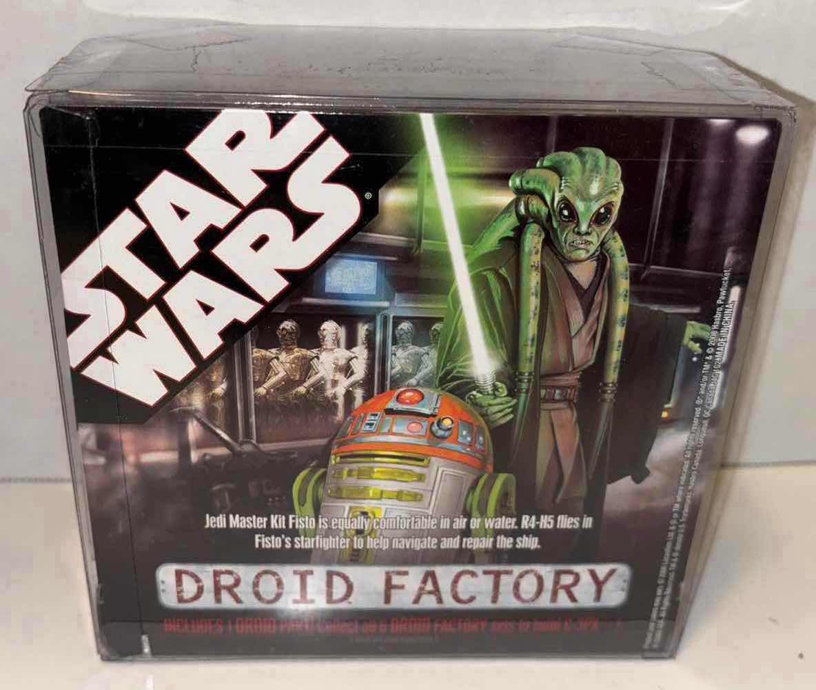 Photo 1 of $NEW HASBRO WALMART EXCLUSIVE STAR WARS DROID FACTORY 2-PACK FIGURE ASSORTMENT, #4 OF 6 “KIT FISTO & R4-H5”