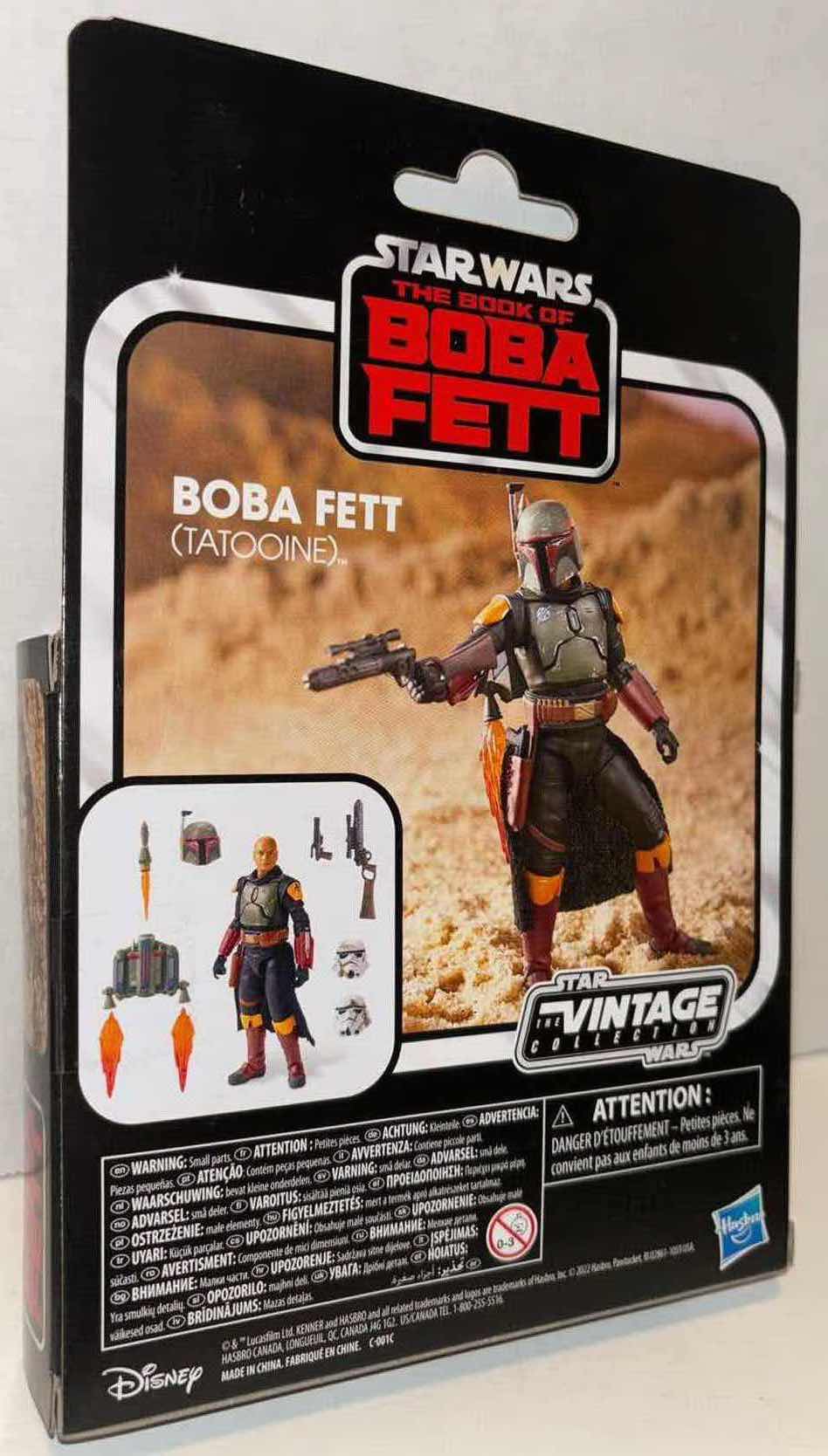 Photo 1 of NEW HASBRO KENNER STAR WARS THE VINTAGE COLLECTION ACTION FIGURE & ACCESSORIES, THE BOOK OF BOBA FETT “BOBA FETT (TATOOINE)”