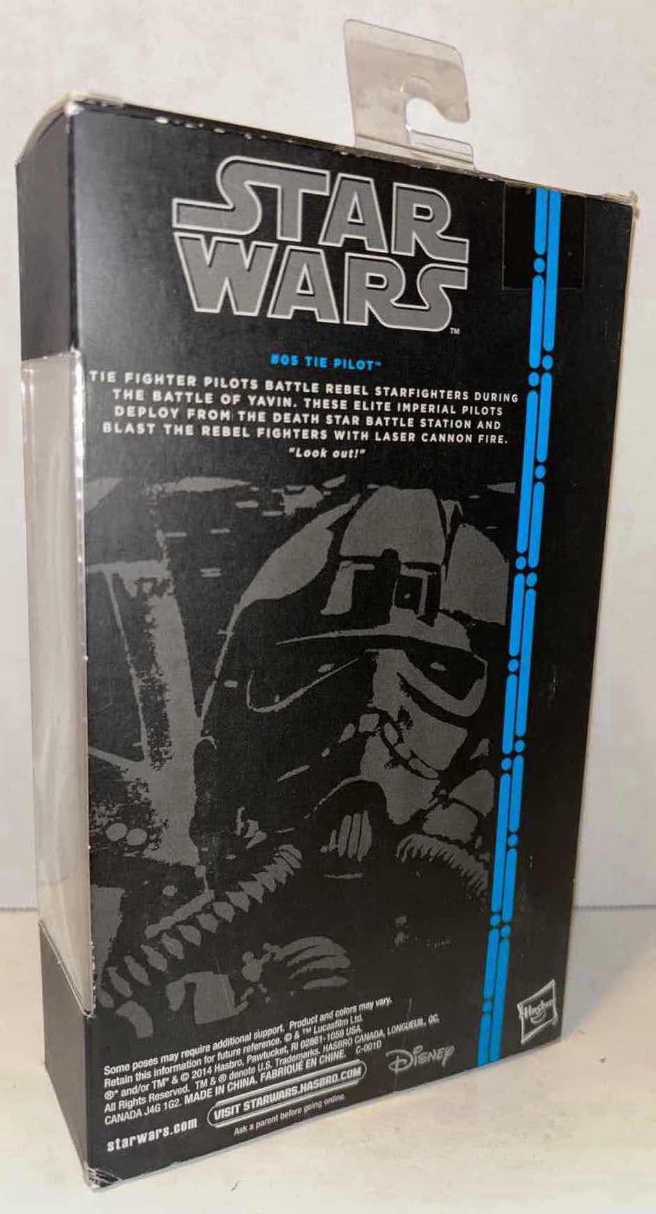 Photo 1 of NEW HASBRO 2014 STAR WARS THE BLACK SERIES ACTION FIGURE & ACCESSORIES, #05 “TIE PILOT”