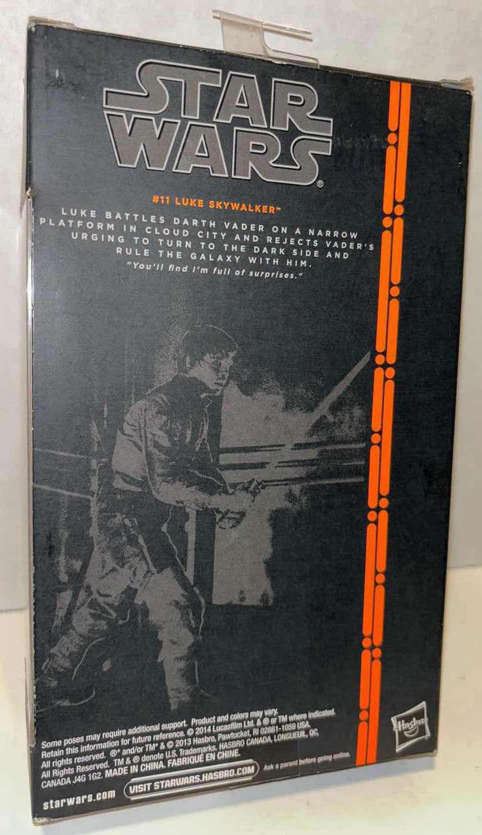 Photo 1 of NEW HASBRO 2014 STAR WARS THE BLACK SERIES ACTION FIGURE & ACCESSORIES, #11 “LUKE SKYWALKER”