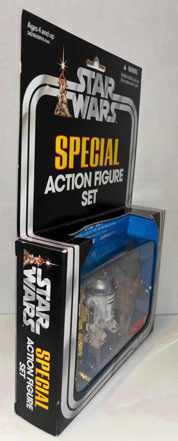 Photo 1 of NEW HASBRO KENNER 2010 TARGET EXCLUSIVE STAR WARS SPECIAL ACTION FIGURE SET “ANDROID SET C-3PO, R2-D2 & CHEWBACCA”