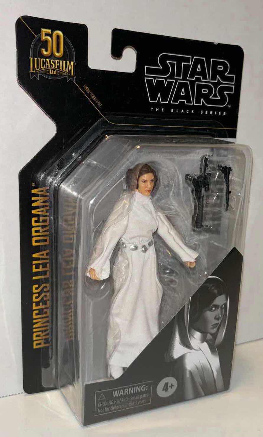 Photo 1 of NEW HASBRO STAR WARS 50TH ANNIVERSARY THE BLACK SERIES ACTION FIGURE & ACCESSORIES “PRINCESS LEIA ORGANA”