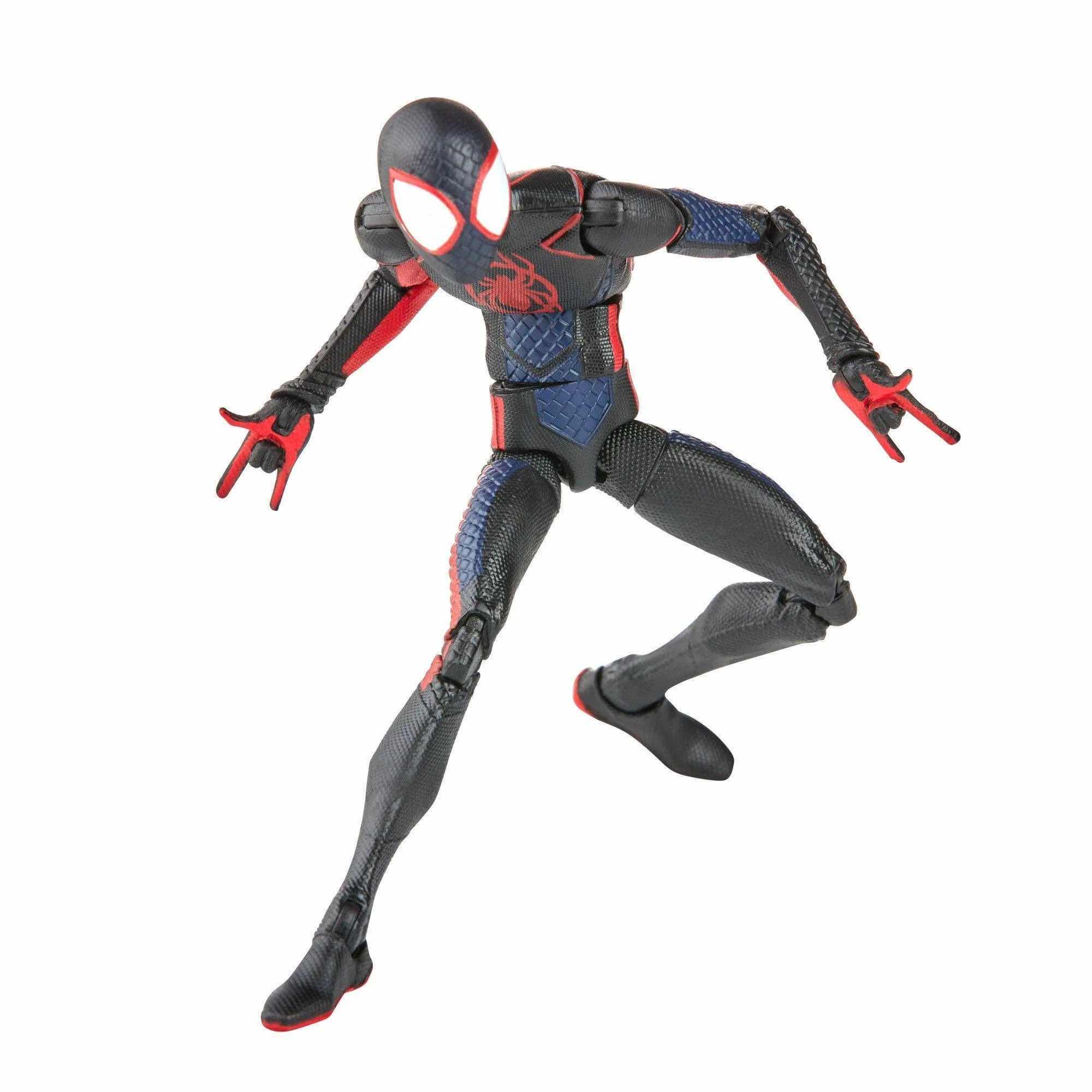Photo 1 of $36 NEW HASBRO MARVEL LEGENDS SERIES ACTION FIGURE & ACCESSORIES, SPIDER-MAN ACROSS THE SPIDER-VERSE PART ONE “MILES MORALES”