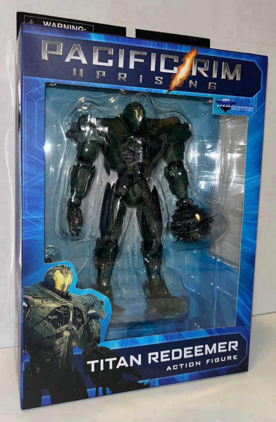 Photo 1 of NEW DIAMOND SELECT TOYS PACIFIC RIM UPRISING ACTION FIGURE & ACCESSORIES “TITAN REDEEMER”