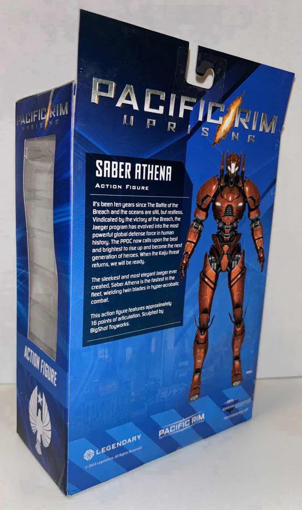 Photo 1 of NEW DIAMOND SELECT TOYS PACIFIC RIM UPRISING ACTION FIGURE & ACCESSORIES “SABER ATHENA”