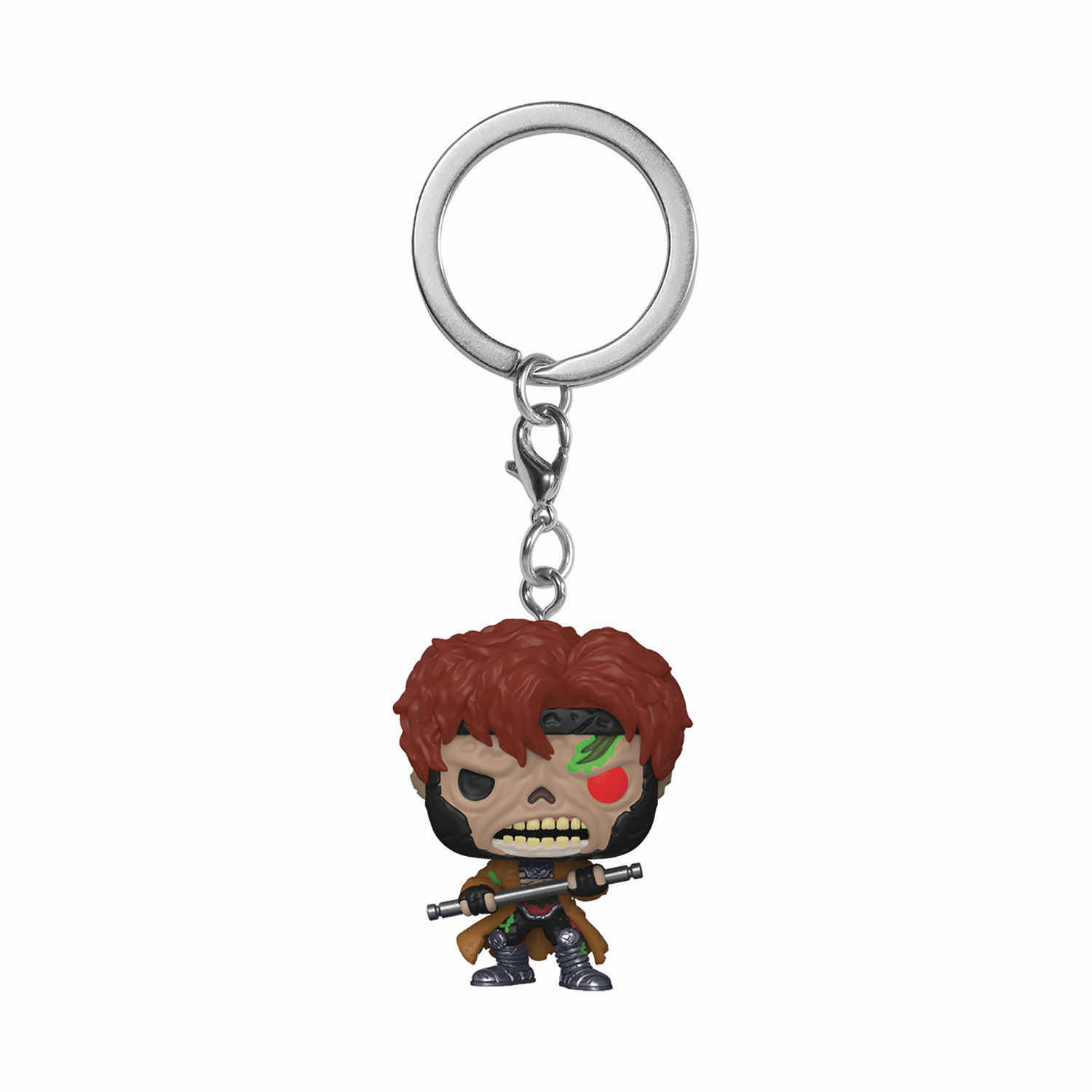 View 6 of NEW FUNKO POP! BOBBLE-HEAD VINYL FIGURE, 2-PACK MARVEL ZOMBIES #789 ZOMBIE DR. DOOM & POCKET POP! KEYCHAIN “ZOMBIE GAMBIT”
