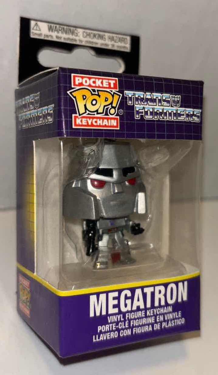 Photo 5 of NEW FUNKO POP! RETRO TOYS VINYL FIGURE, 2-PACK TRANSFORMERS #25 JAZZ & POCKET POP! KEYCHAIN “MEGATRON”