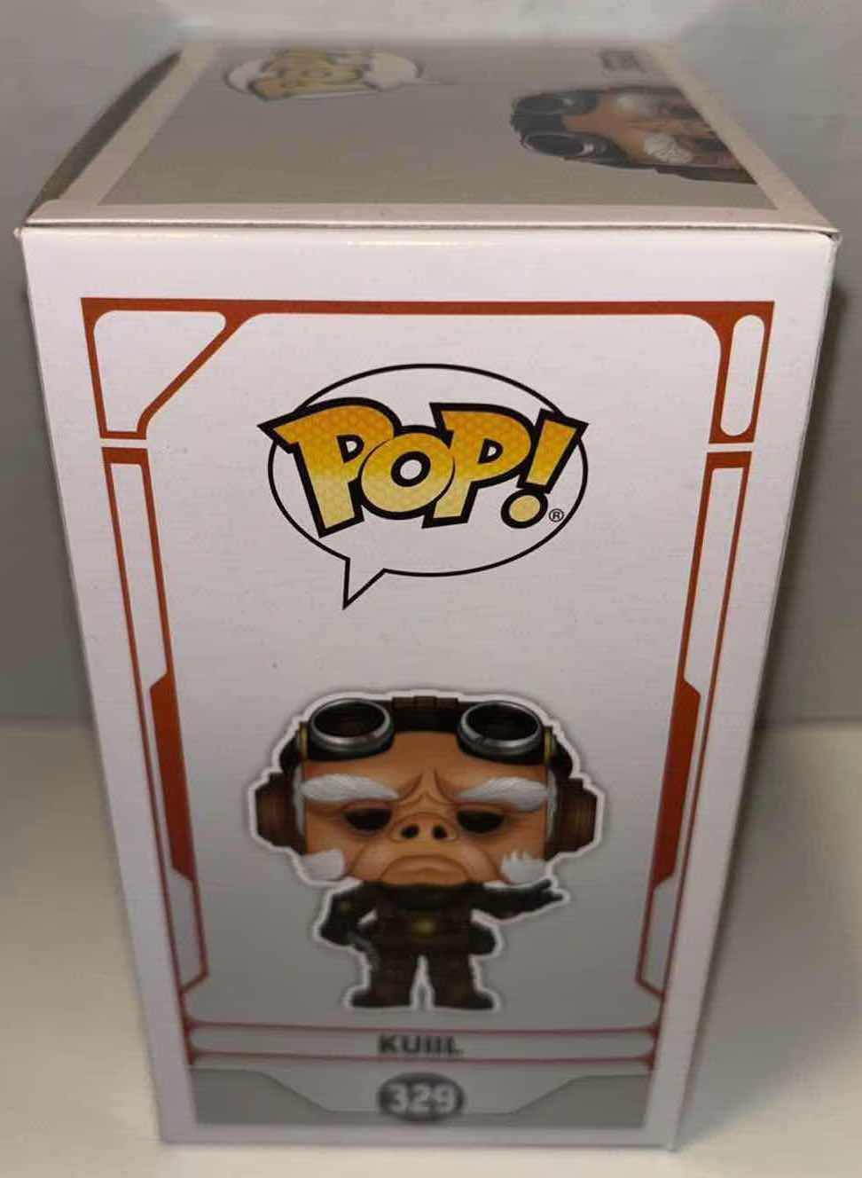 Photo 1 of NEW FUNKO POP! STAR WARS THE MANDALORIAN BOBBLE-HEAD VINYL FIGURE, 2-PACK #329 KUIIL & POCKET POP! KEYCHAIN “MOFF GIDEON”