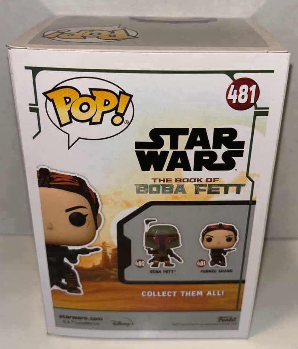 Photo 1 of NEW FUNKO POP! STAR WARS THE MANDALORIAN BOBBLE-HEAD VINYL FIGURE, 2-PACK #481 FENNEC SHAND & POCKET POP! KEYCHAIN “MOFF GIDEON”