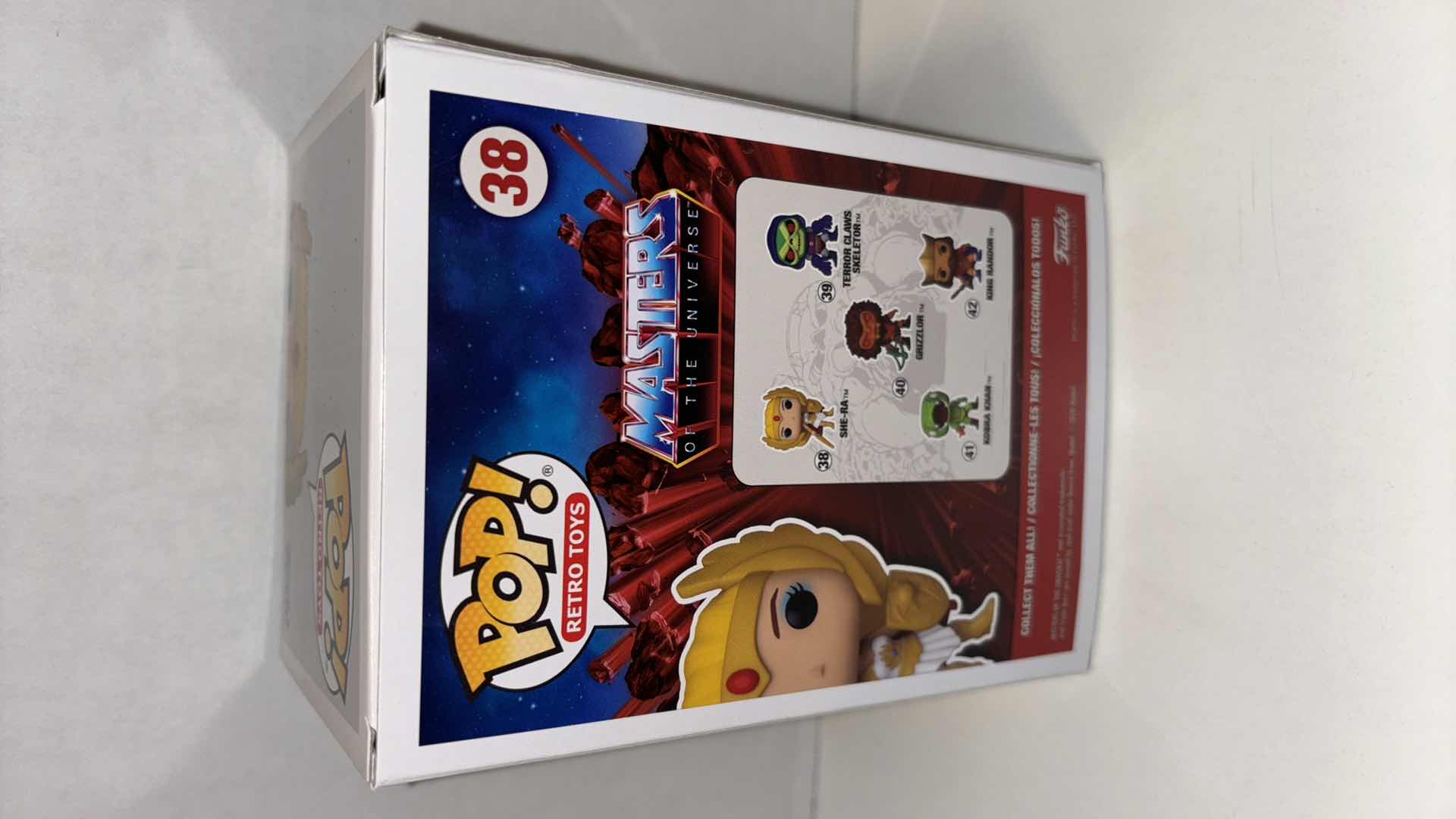 Photo 1 of NEW FUNKO POP! RETRO TOYS VINYL FIGURES, MASTERS OF THE UNIVERSE COMPLETE SET OF 5 (#38 #39 #40 #41 #42)