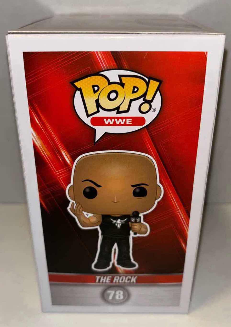 Photo 1 of NEW FUNKO POP! WWE VINYL FIGURE #78 “THE ROCK”