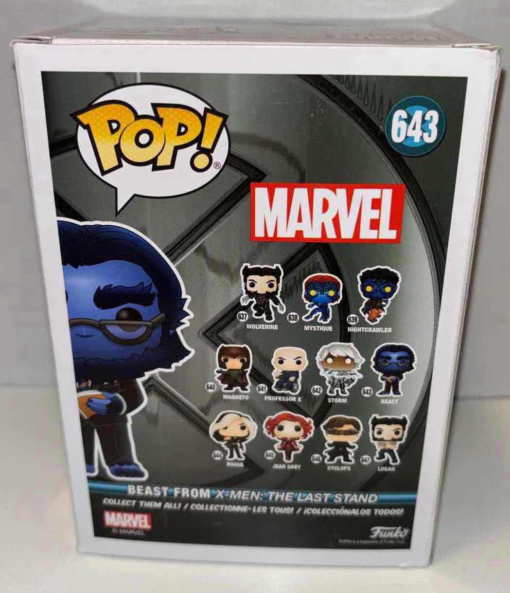 Photo 1 of NEW FUNKO POP! MARVEL BOBBLE-HEAD VINYL FIGURE, #643 BEAST