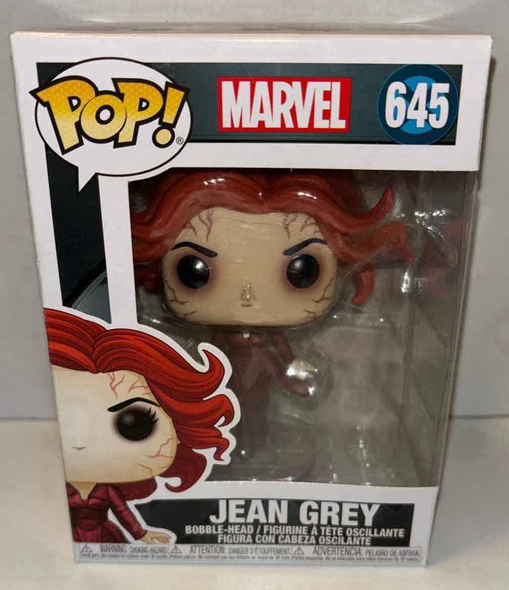 Photo 1 of NEW FUNKO POP! MARVEL BOBBLE-HEAD VINYL FIGURE, #645 JEAN GREY