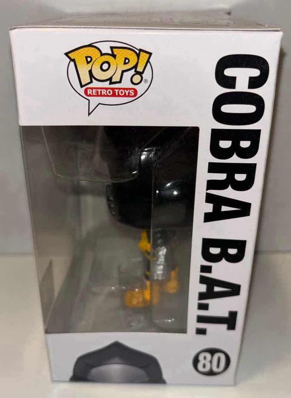 Photo 1 of NEW FUNKO POP! RETRO TOYS G.I. JOE 2021 SUMMER CONVENTION LIMITED EDITION VINYL FIGURE, #80 COBRA B.A.T.