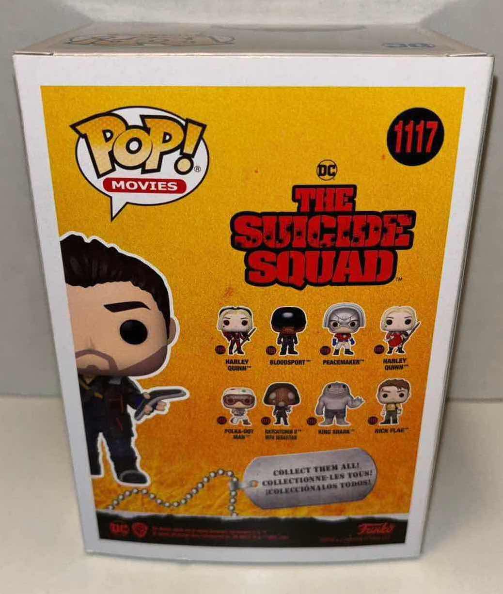 Photo 1 of NEW FUNKO POP! MOVIES DC THE SUICIDE SQUAD WALMART EXCLUSIVE VINYL FIGURE, #1117 CAPTAIN BOOMERANG