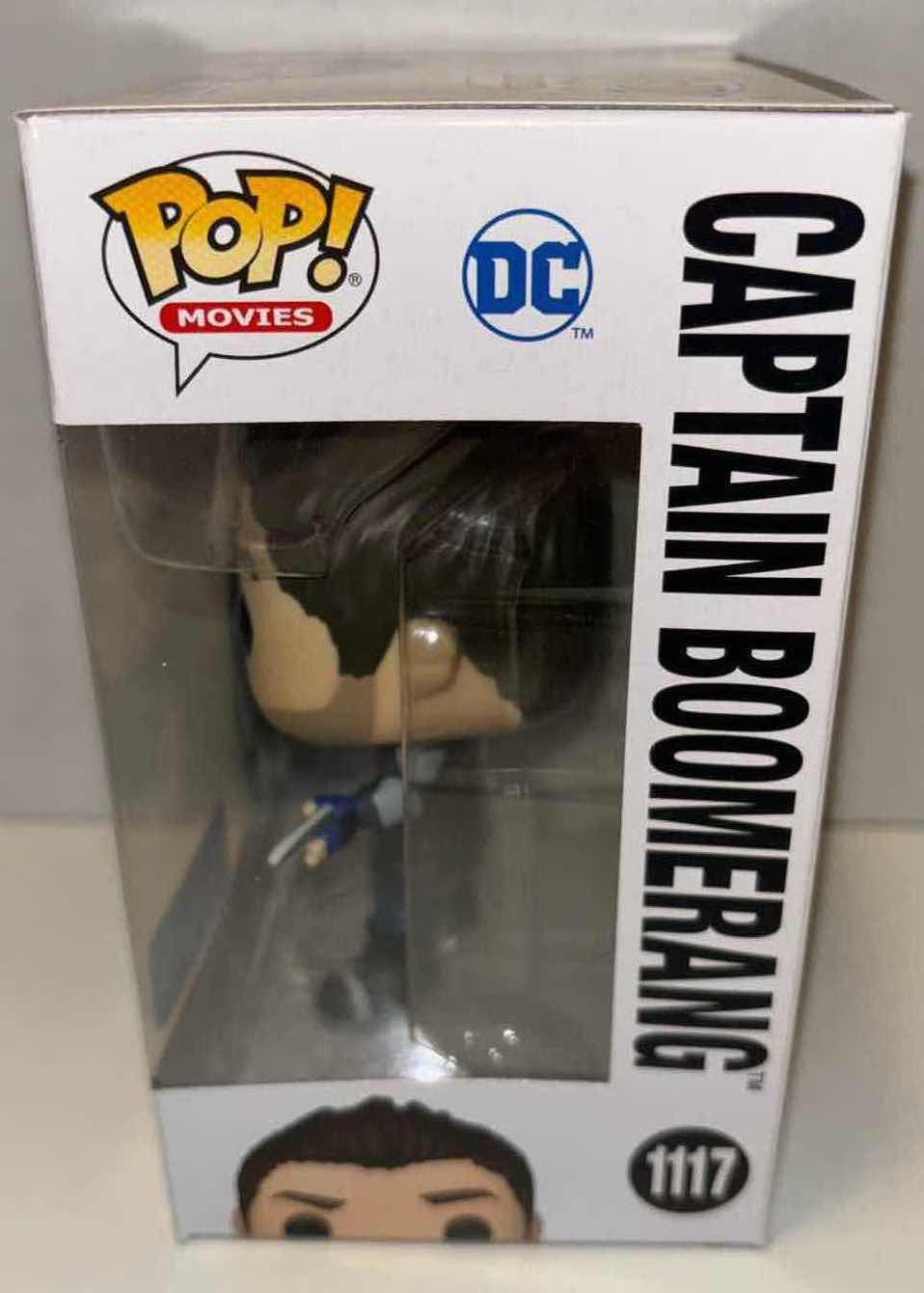 Photo 1 of NEW FUNKO POP! MOVIES DC THE SUICIDE SQUAD WALMART EXCLUSIVE VINYL FIGURE, #1117 CAPTAIN BOOMERANG