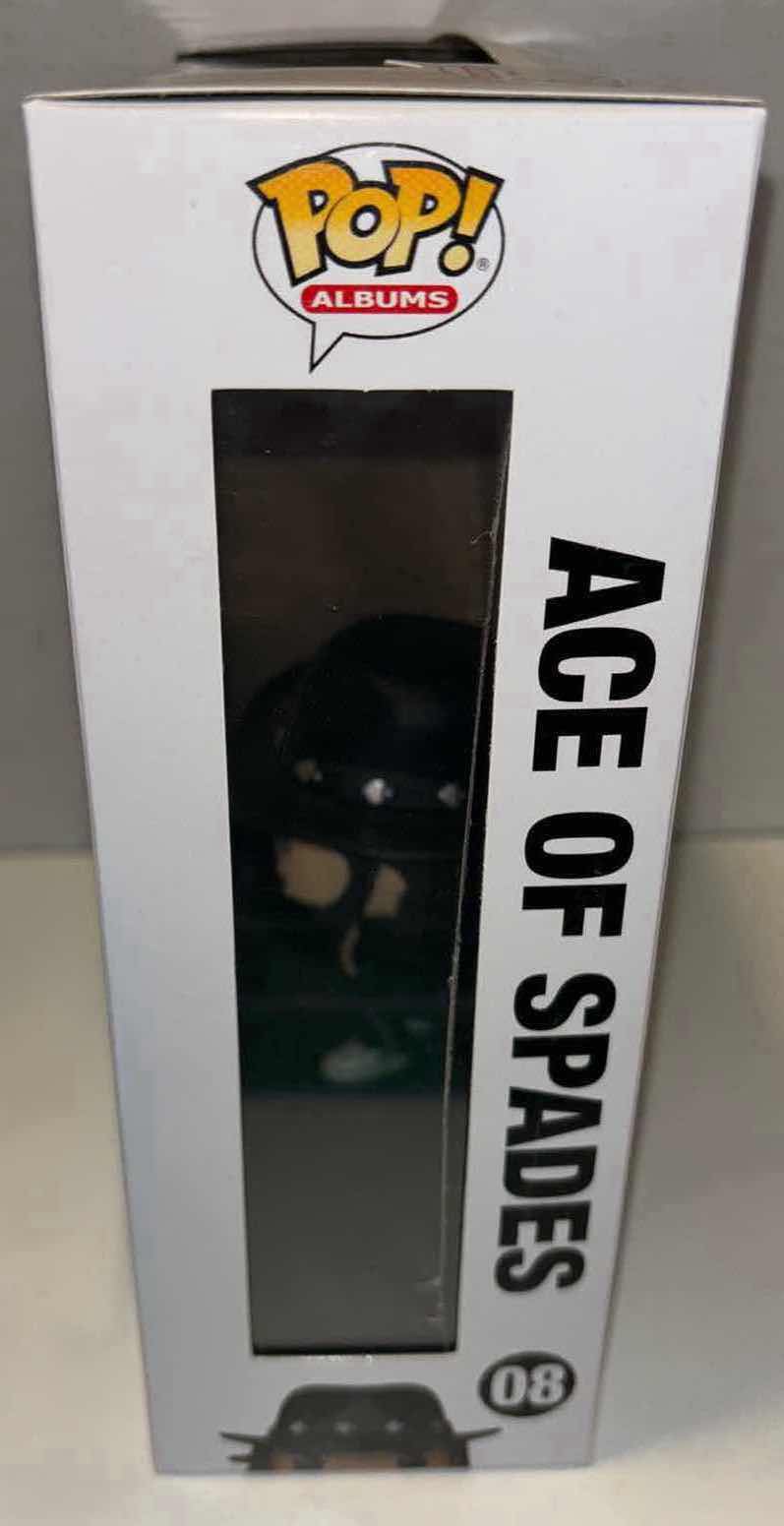 Photo 1 of NEW FUNKO POP! ALBUMS VINYL FIGURE, MOTÖRHEAD #08 ACE OF SPADES