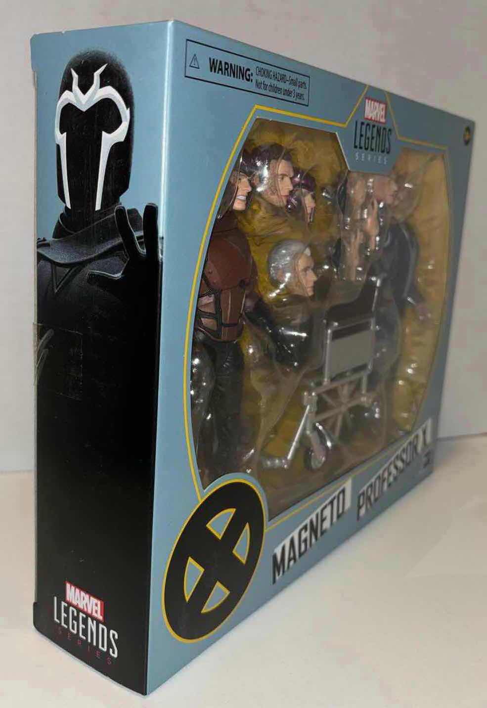 Photo 1 of NEW HASBRO MARVEL LEGENDS SERIES 2-PACK ACTION FIGURE & ACCESSORIES SET, “MAGNETO & PROFESSOR X”