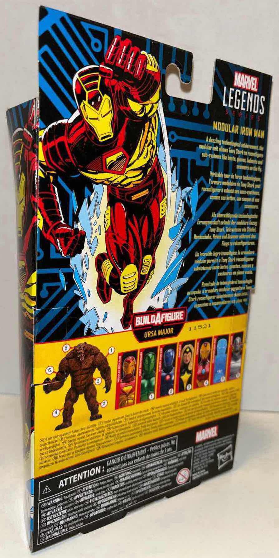 Photo 1 of NEW HASBRO MARVEL IRON MAN LEGENDS SERIES ACTION FIGURE & ACCESSORIES, “MODULAR IRON MAN”
