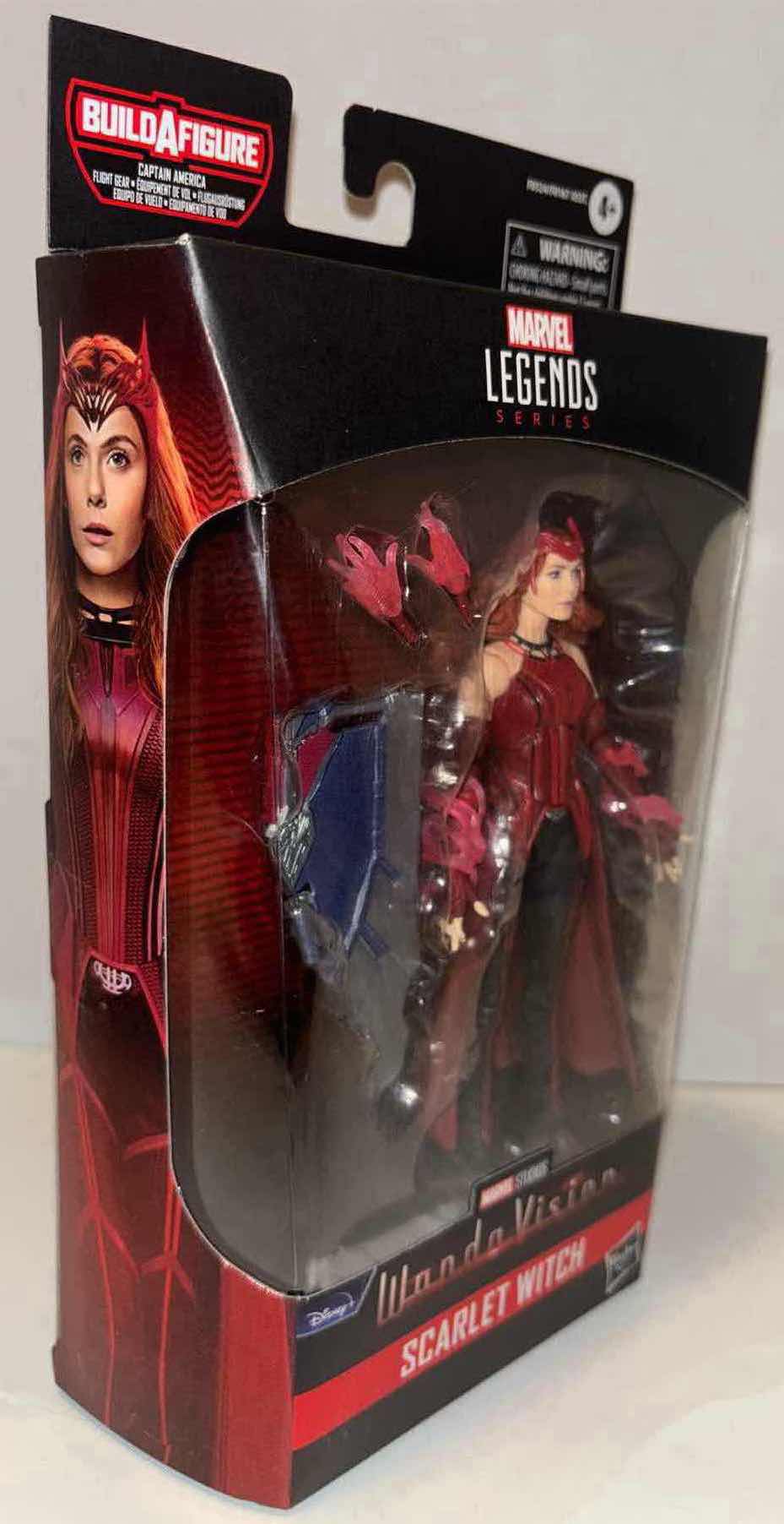 Photo 1 of NEW HASBRO MARVEL LEGENDS SERIES ACTION FIGURE & ACCESSORIES, WANDA VISION “SCARLET WITCH”
